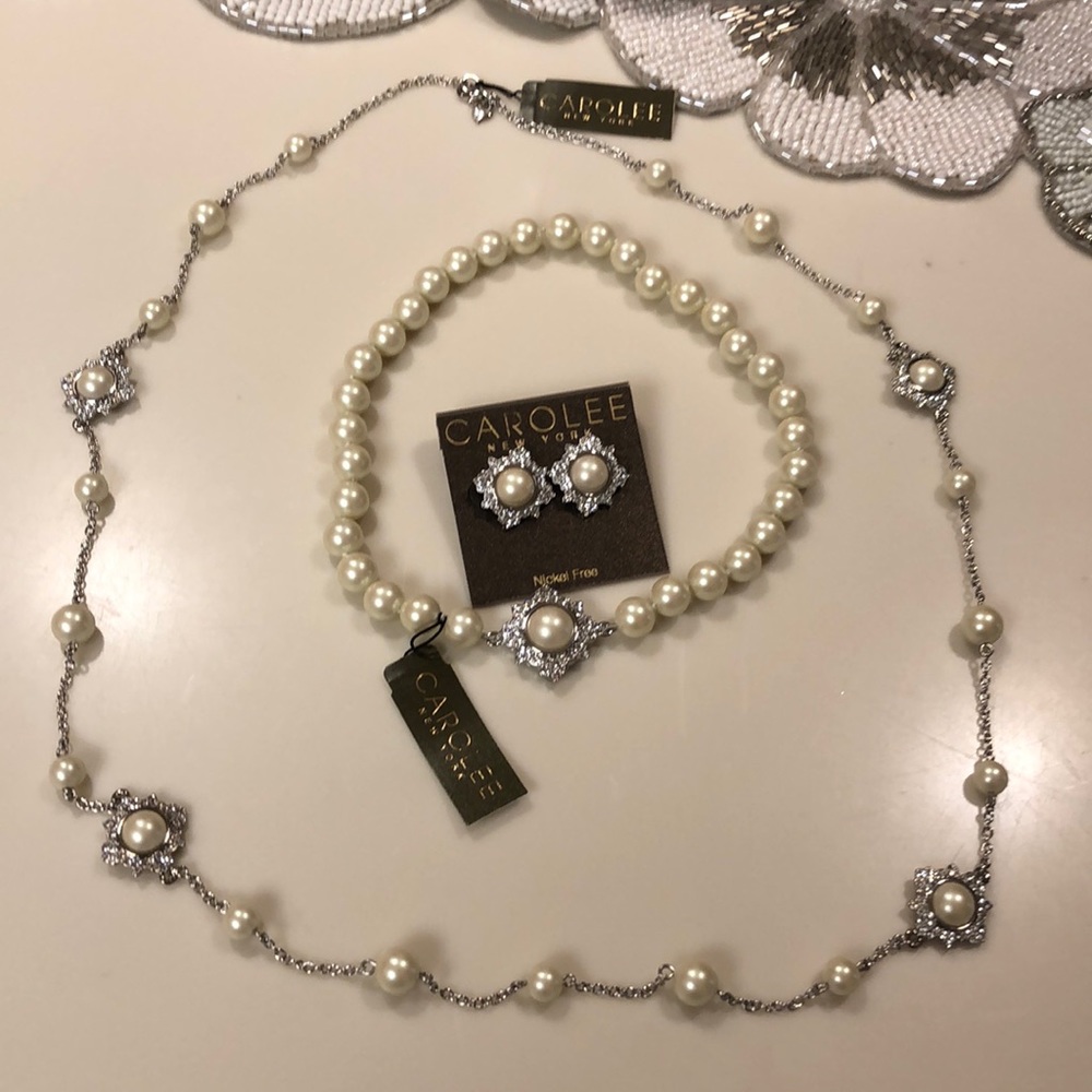 Set of 3 Carolee pieces
